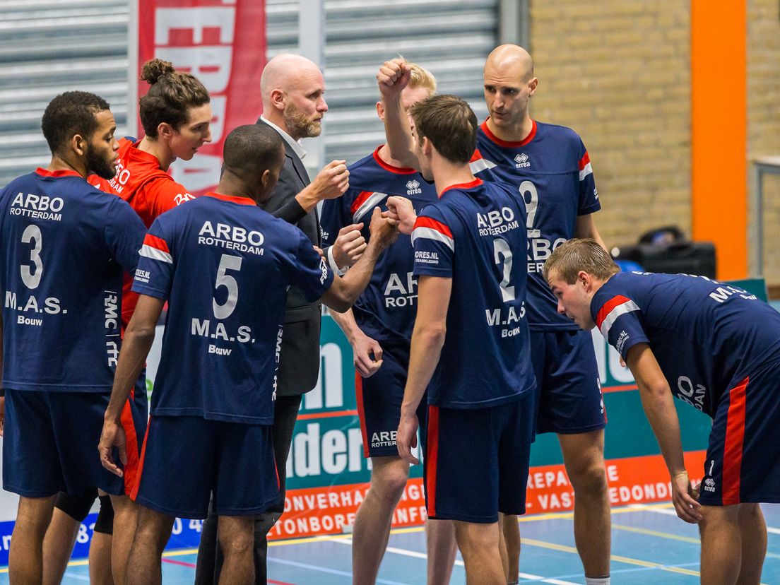 De volleyballers van Fusion