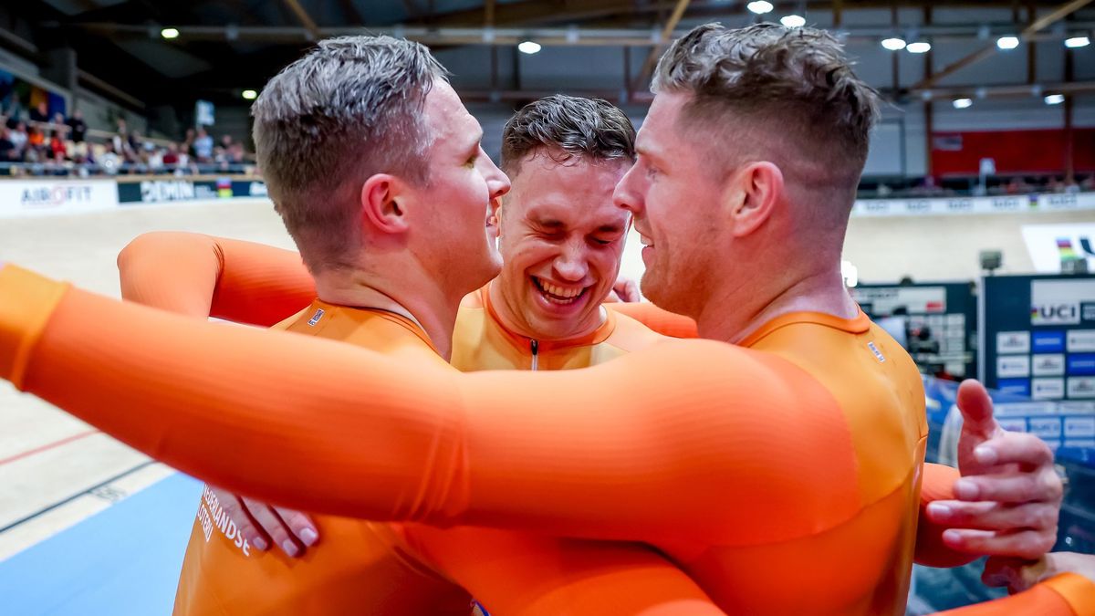 Lavreysen wint goud op WK • zilver voor de vrouwen met Van de Wouw