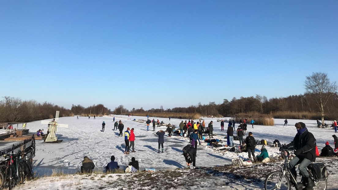 Drukte in Molenpolder.