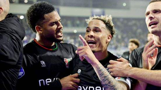 Dramatische avond voor NEC, 3-0 nederlaag tegen de hekkensluiter