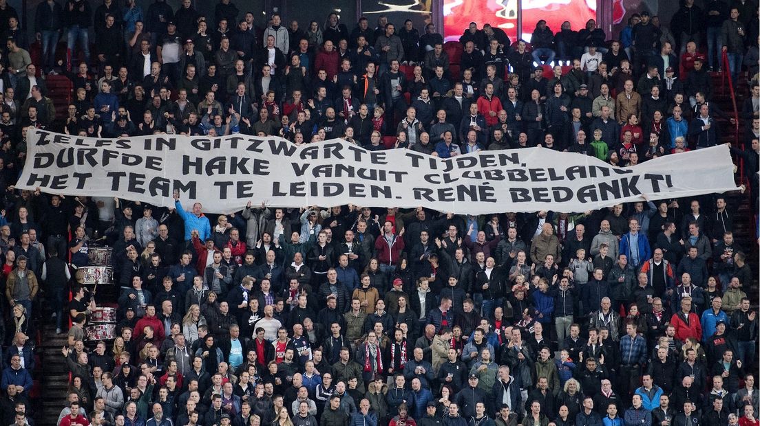 Het publiek stak Rene Hake een hart onder de riem