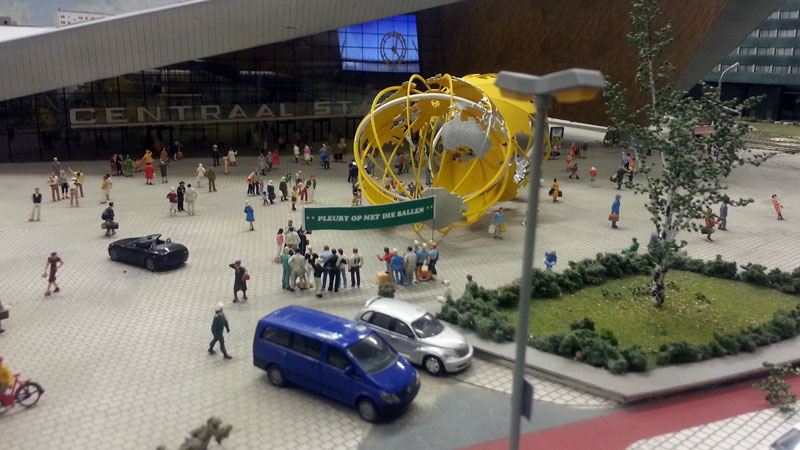Rotterdam Centraal in Miniworld - Archieffoto uit 2015