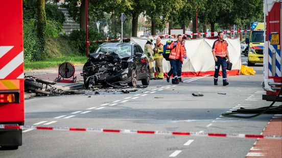 Motorrijder komt om het leven bij ongeluk in Nieuwegein.