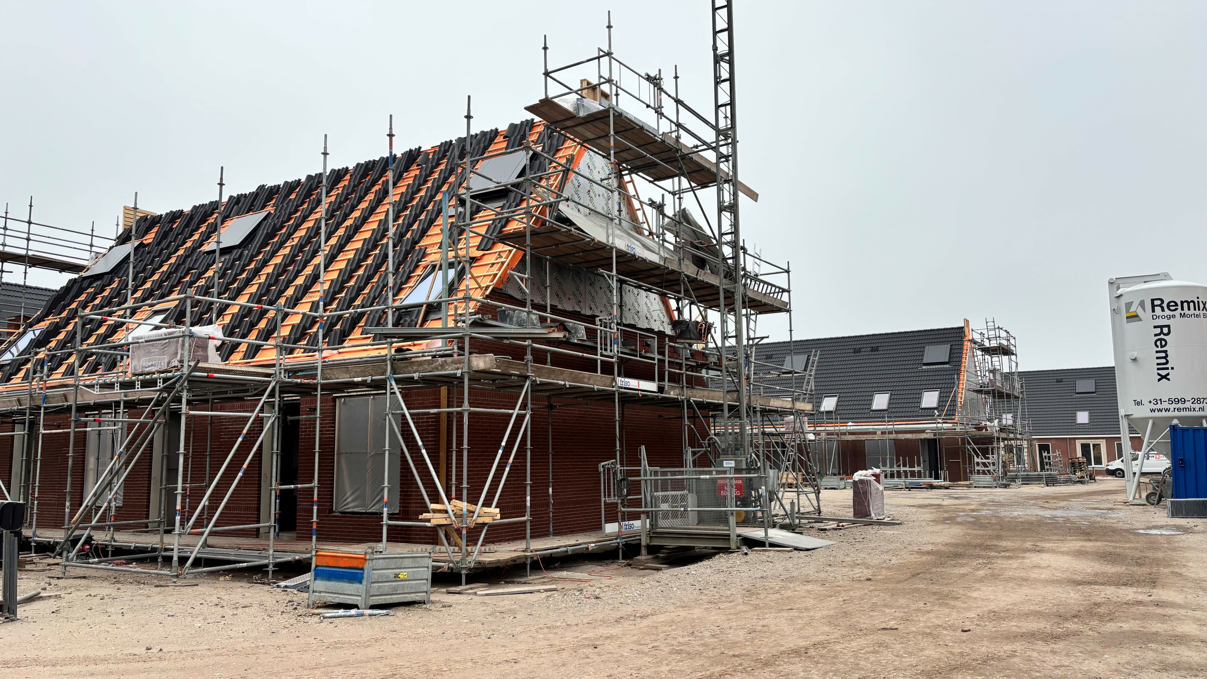 Yn de wyk Skoatterwâld op It Hearrenfean wurde 42 huzen boud foar WoonFriesland