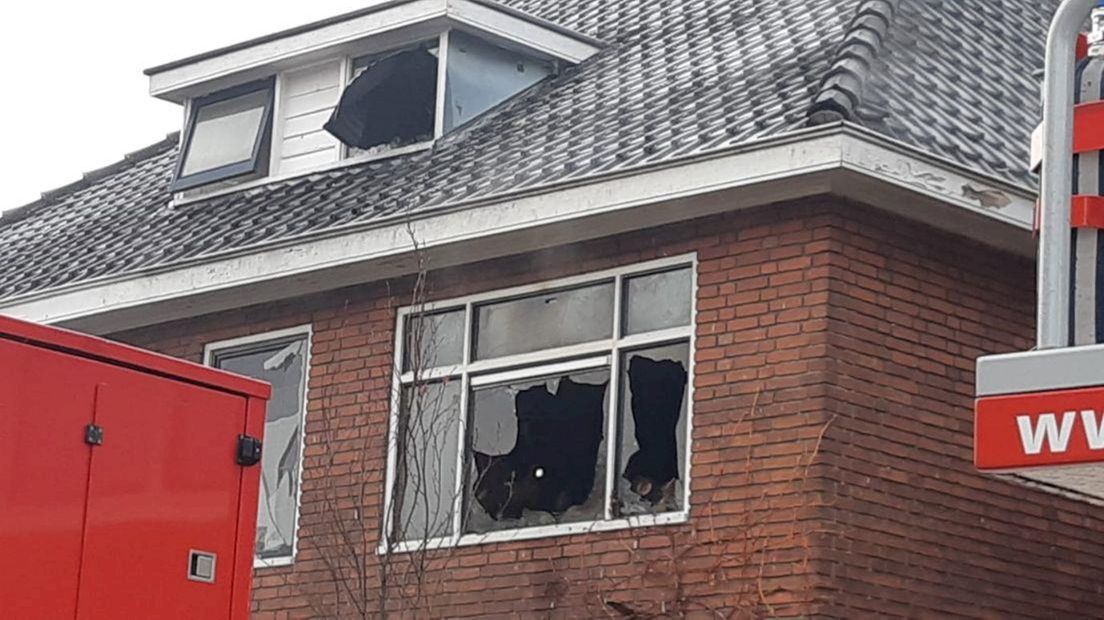 Woningbrand in Enschede