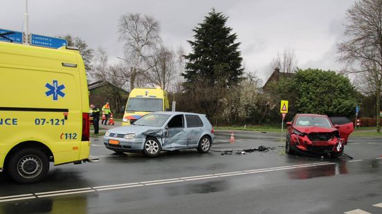 Botsing met veel schade