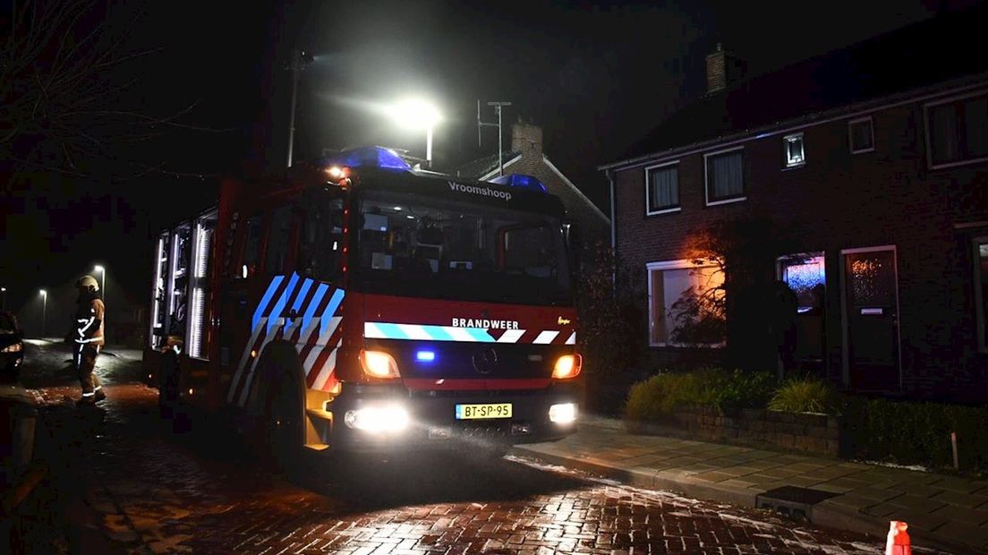 Brandweer aan de slag