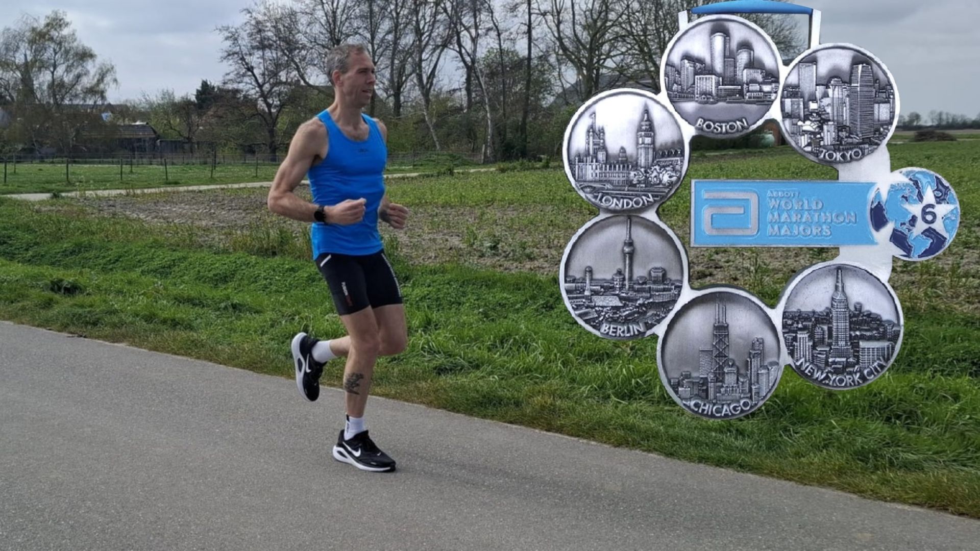 Van Doorn liep de zes grootste marathons ter wereld, maar het begon allemaal in Zeeuws-Vlaanderen