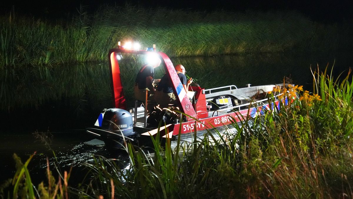 Niemand gevonden bij nachtelijke zoekactie in Verlengde Hoogeveense Vaart