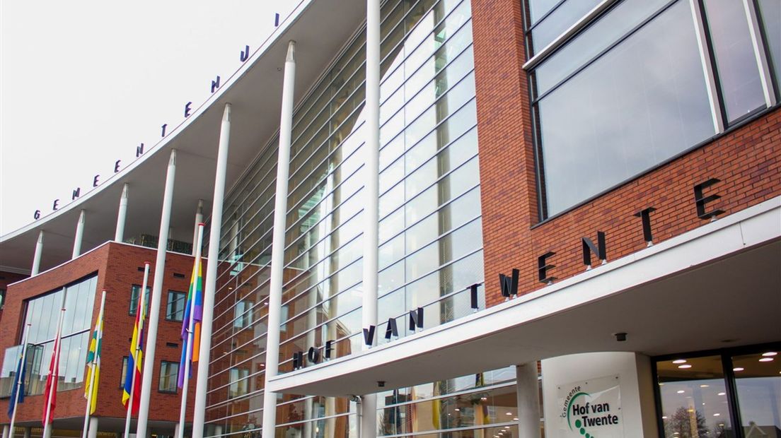 Het gemeentehuis van Hof van Twente in Goor