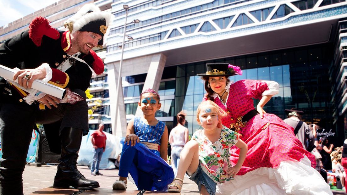 Er kwamen zo'n 4.500 mensen af op de Kinderboekenparade.