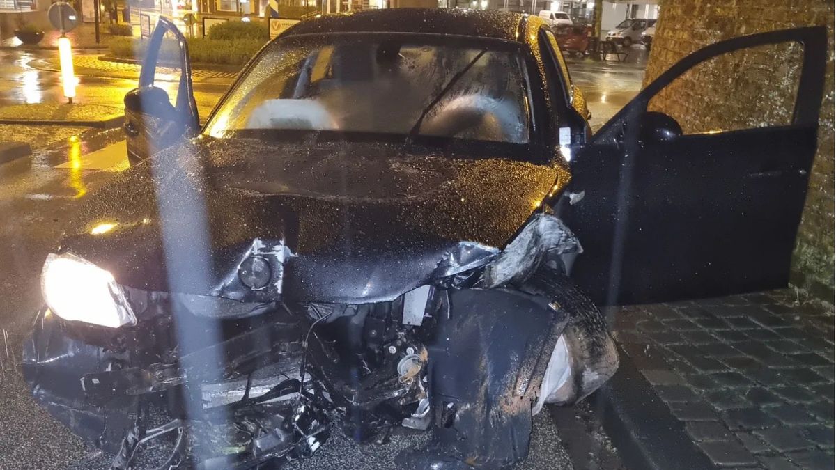Achtervolging Eygelshoven eindigt in ongeval en aanhouding