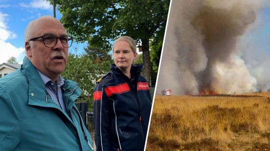 Foto: Vluchten via La Place: hier bereiden ze zich voor op een mogelijke natuurbrand