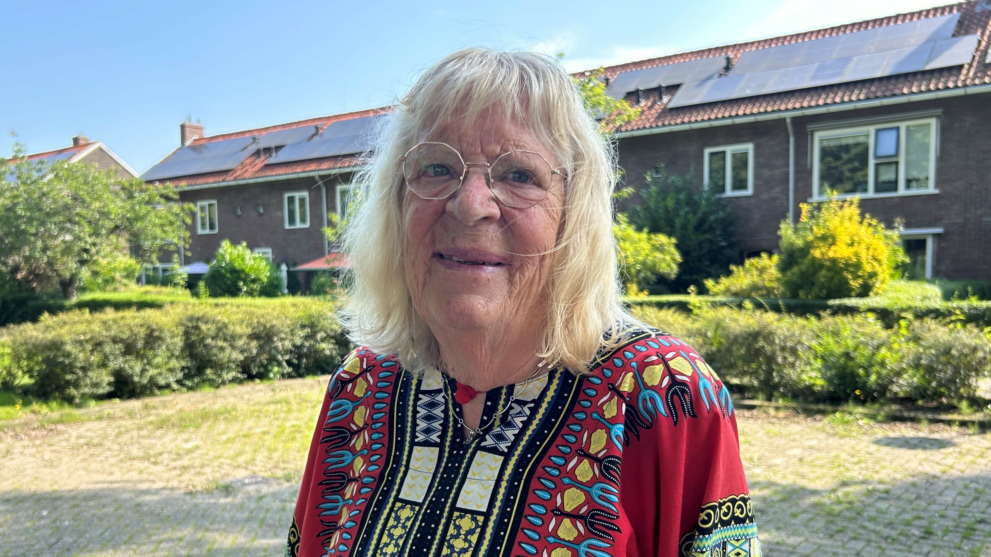 Corry Nicolay op de Archipelweg