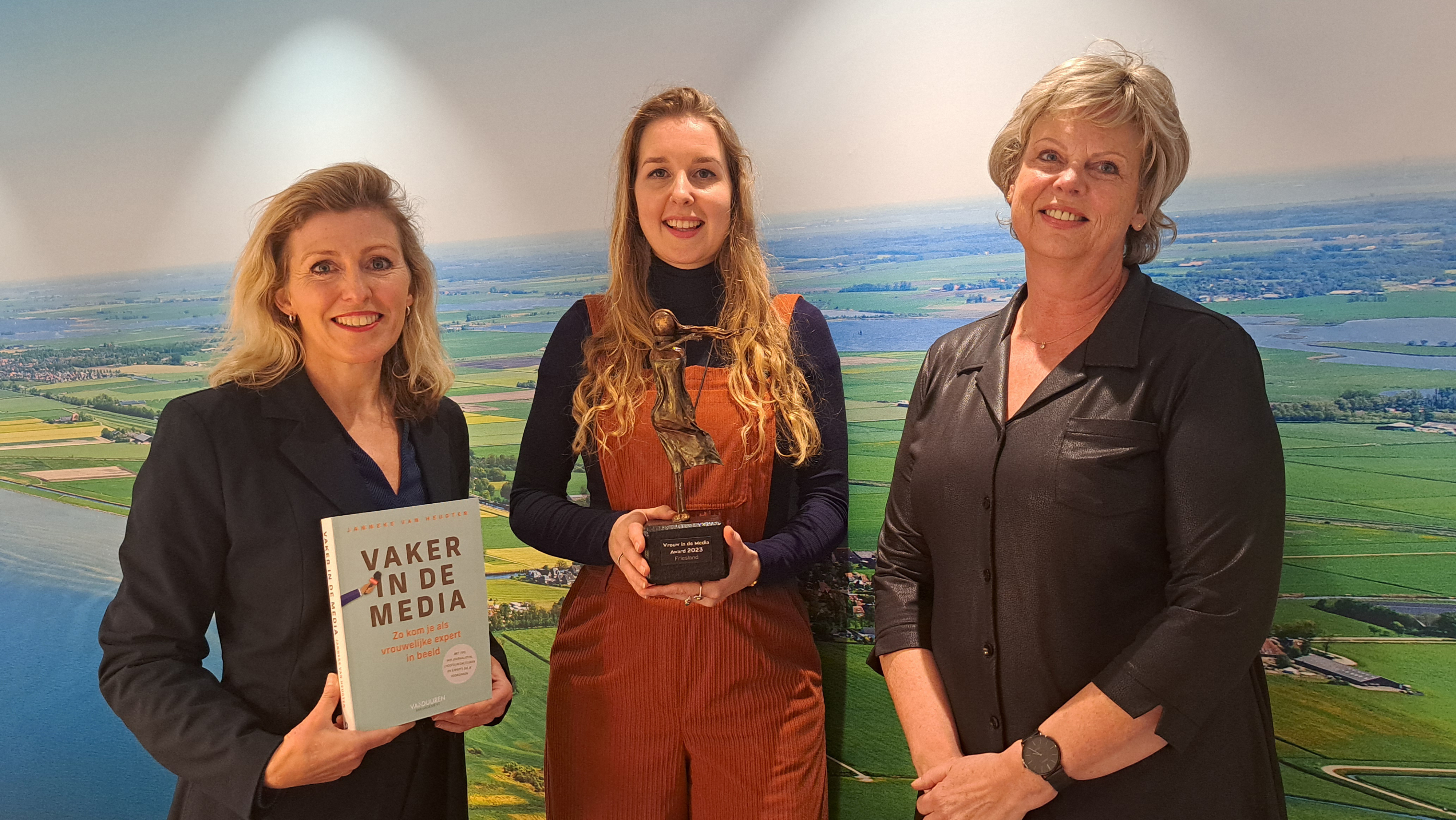 Anne-Goaitske Breteler wint 'Vrouw in de media-award': "No as de bliksem oan 'e slach"
