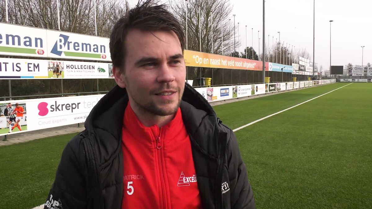 Het doelpunt van Vincent Schmidt was niet genoeg voor Excelsior'31