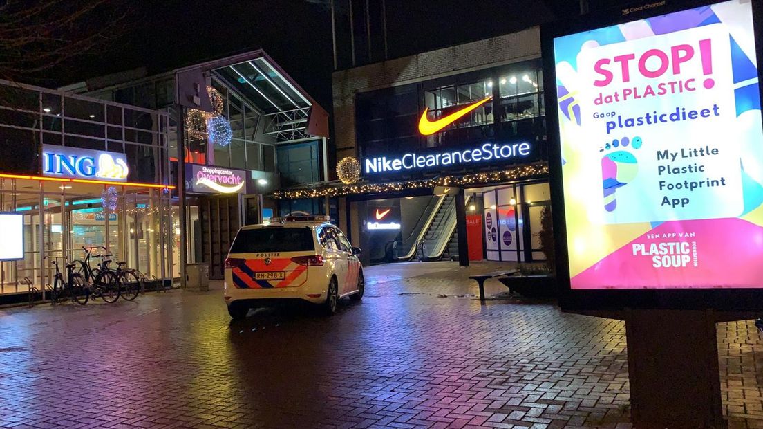 Een ingezonden foto na de overval