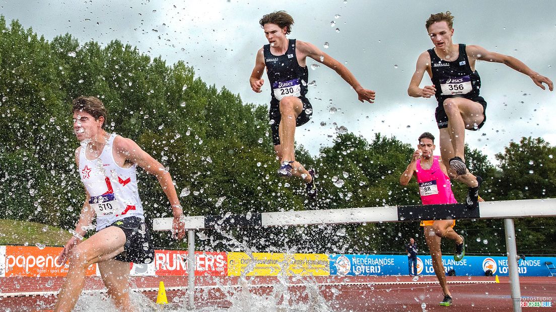 Het NK atletiek in Utrecht