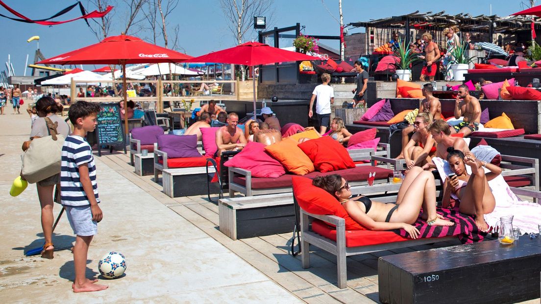 Strandtent op Scheveningen