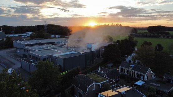 Brand in bedrijfspand in Twello