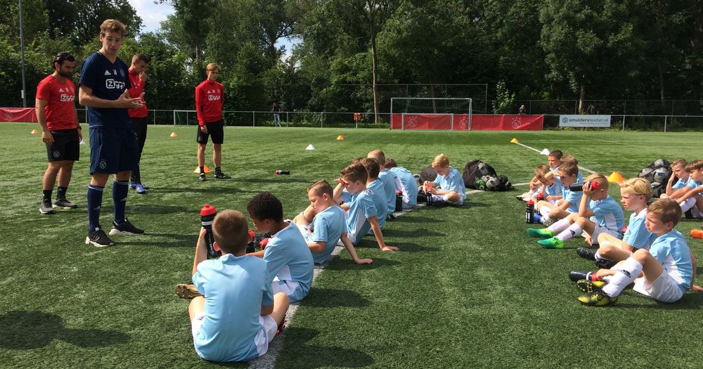Trainen als een Ajacied: 'Een halve dag is te kort, ik ben nog niet moe