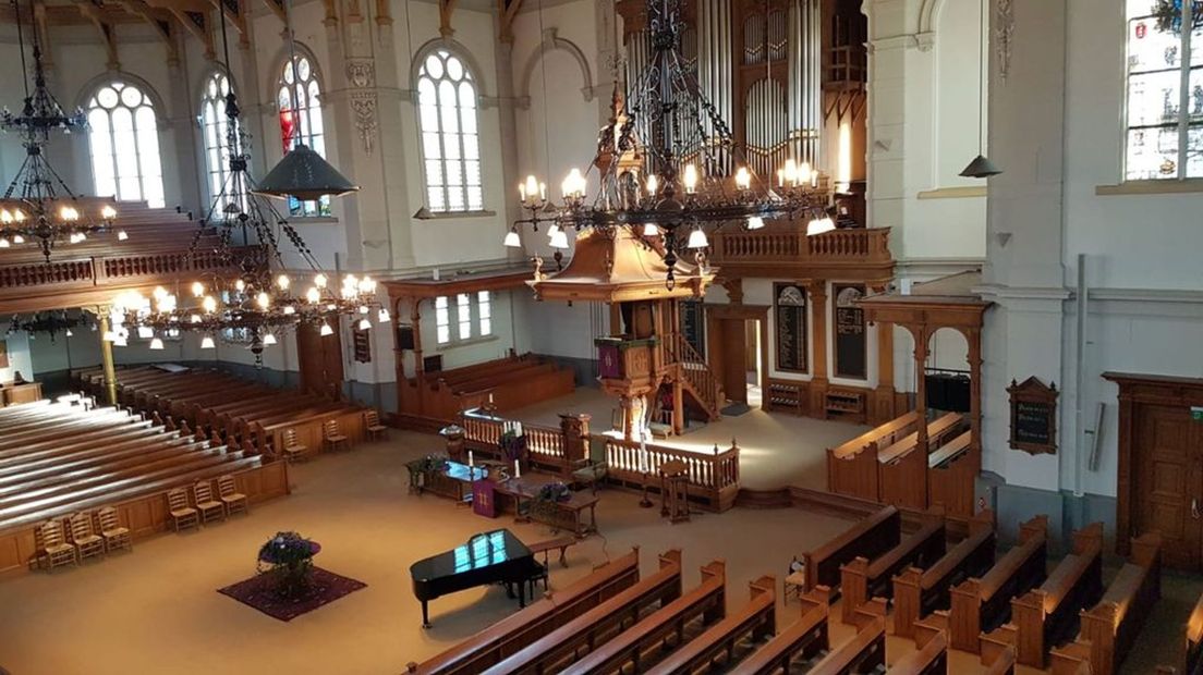 De Grote Kerk is een uniek stembureau in Apeldoorn.