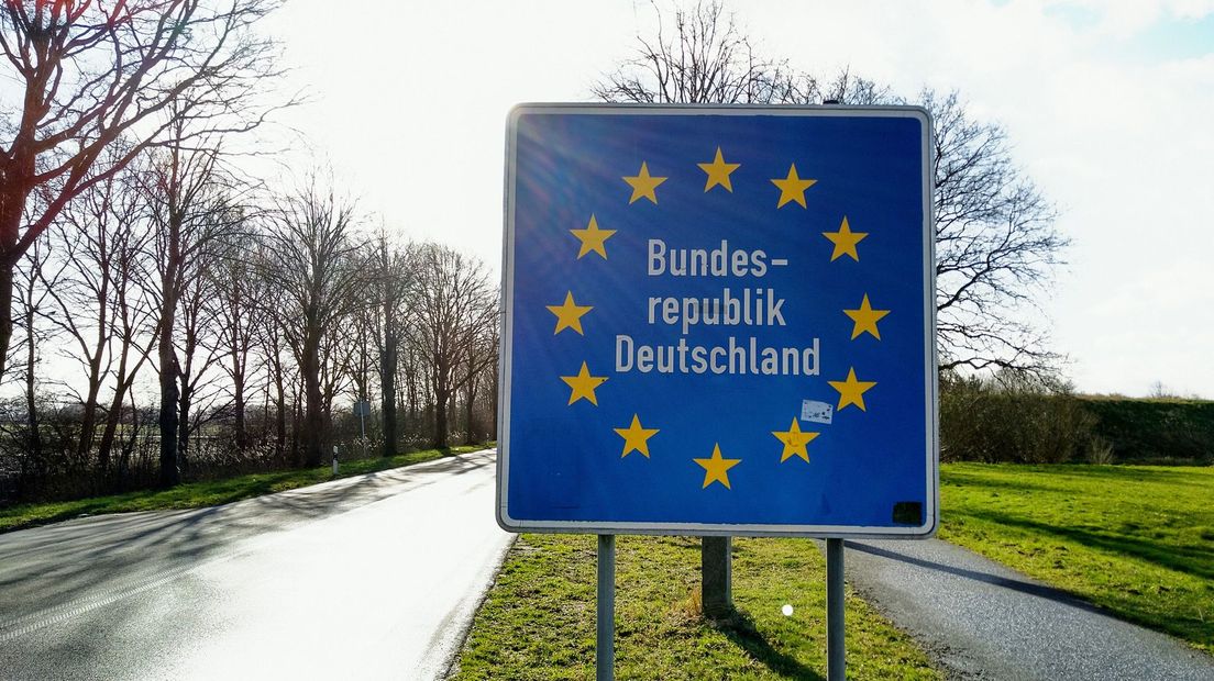 De grens met Duitsland bij Coevorden (Rechten: RTV Drenthe/Erwin Kikkers)