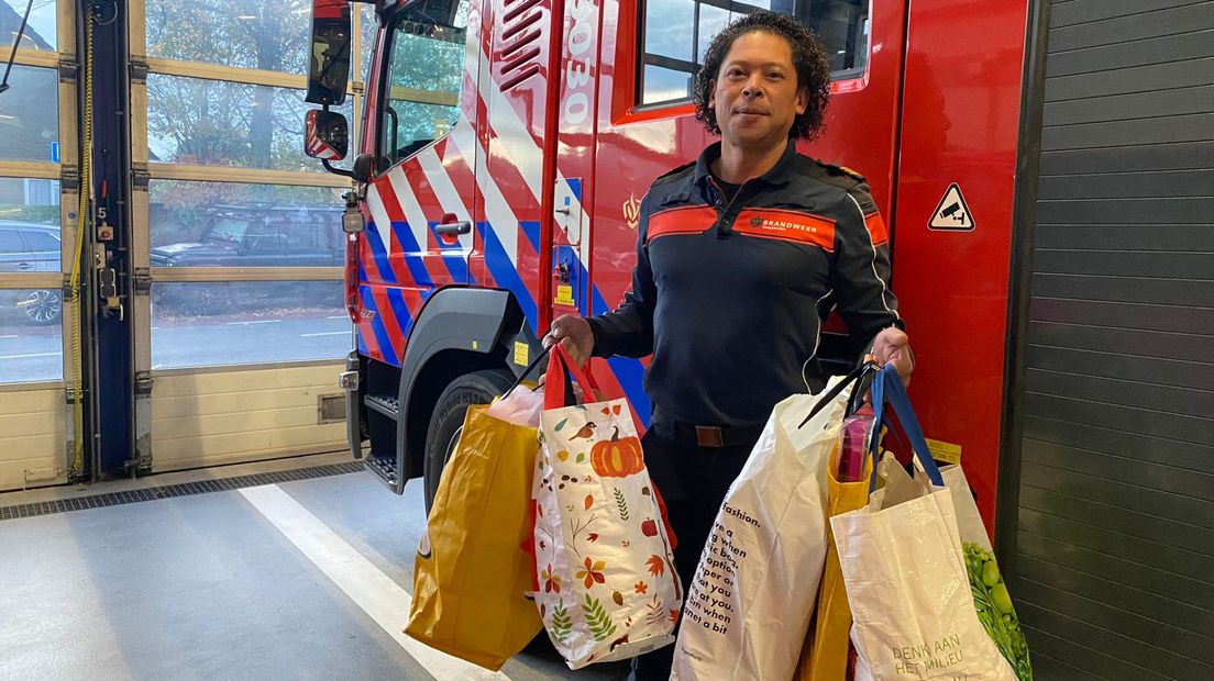Danny Tjoen A Coy van de Wassenaarse brandweer