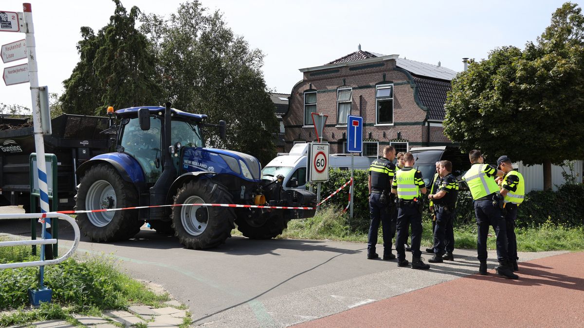 Fietser overleden na ongeluk met tractor
