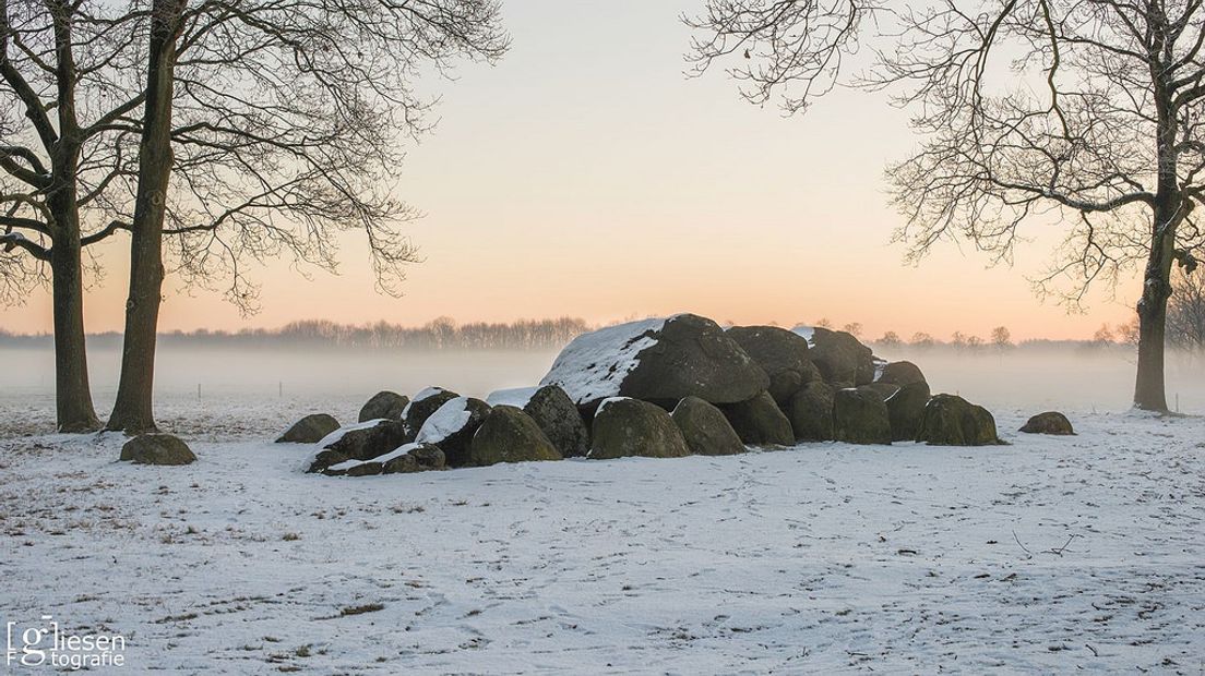 Winter in Eext, Drenthe (Rechten: Robin Giesen)