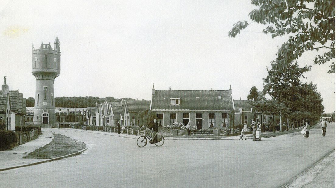 De watertoren van Winschoten in vroegere tijden