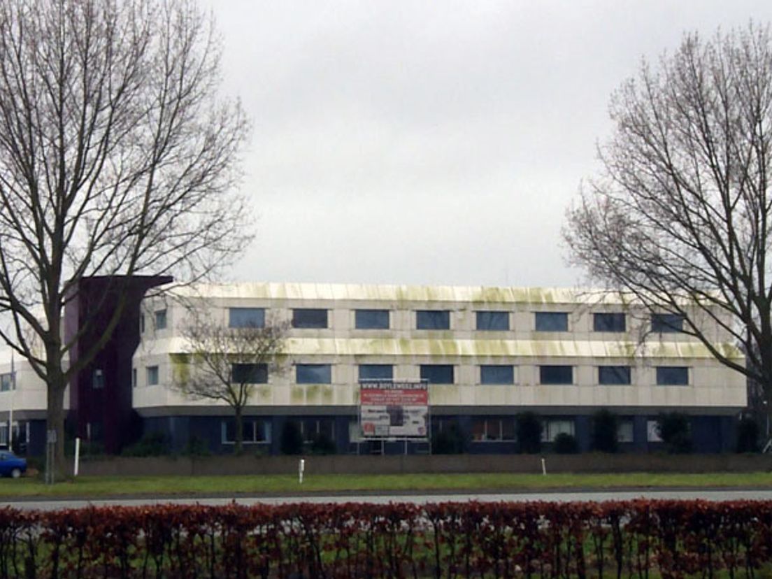 Het pand aan de Boyleweg in Spijkenisse