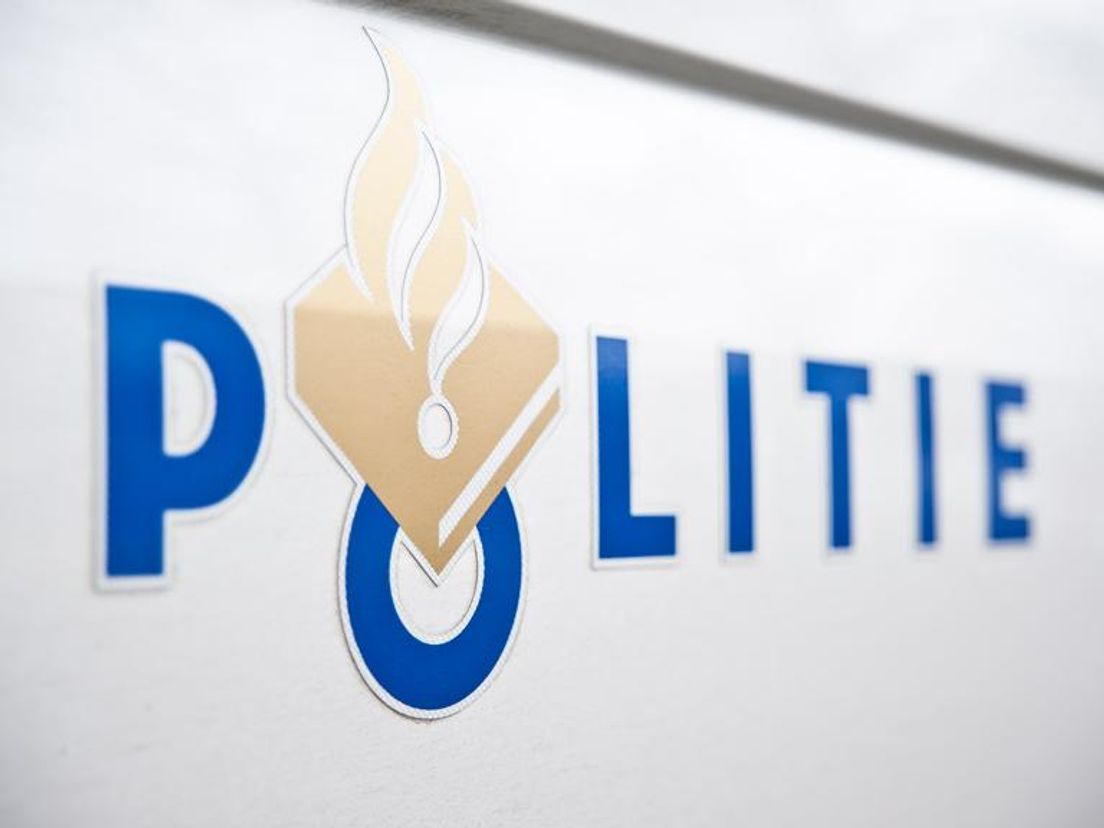 Logo op politiebusje