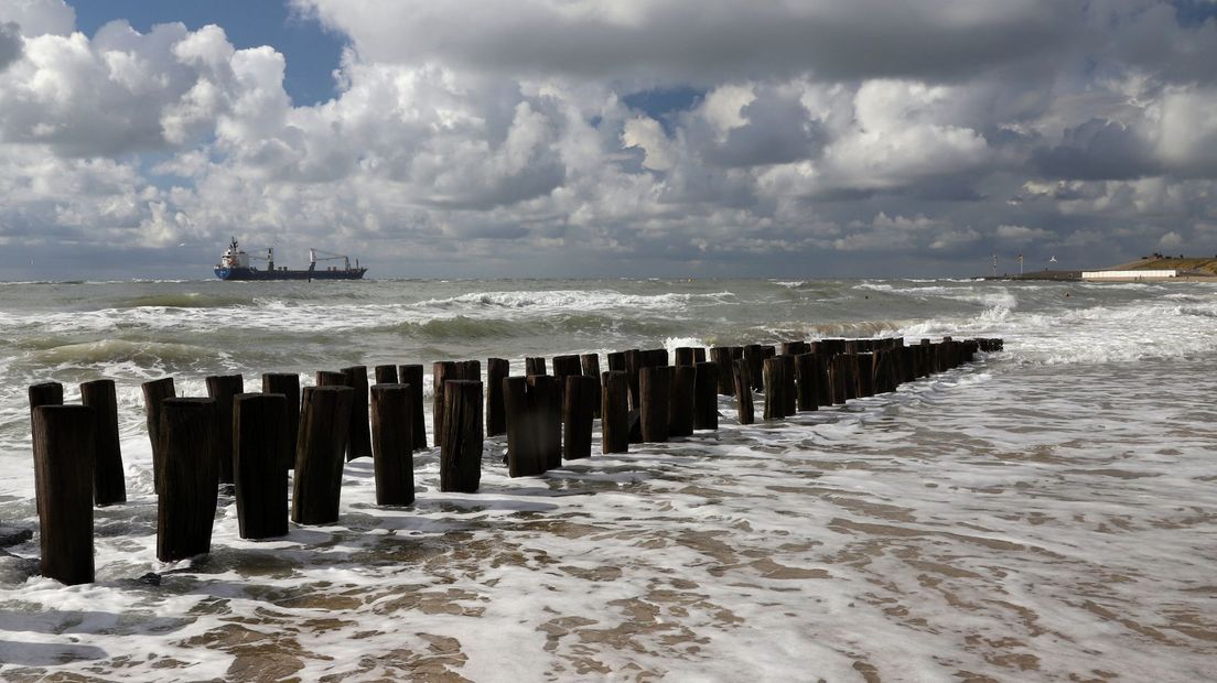 Aan het strand bij Westkapelle