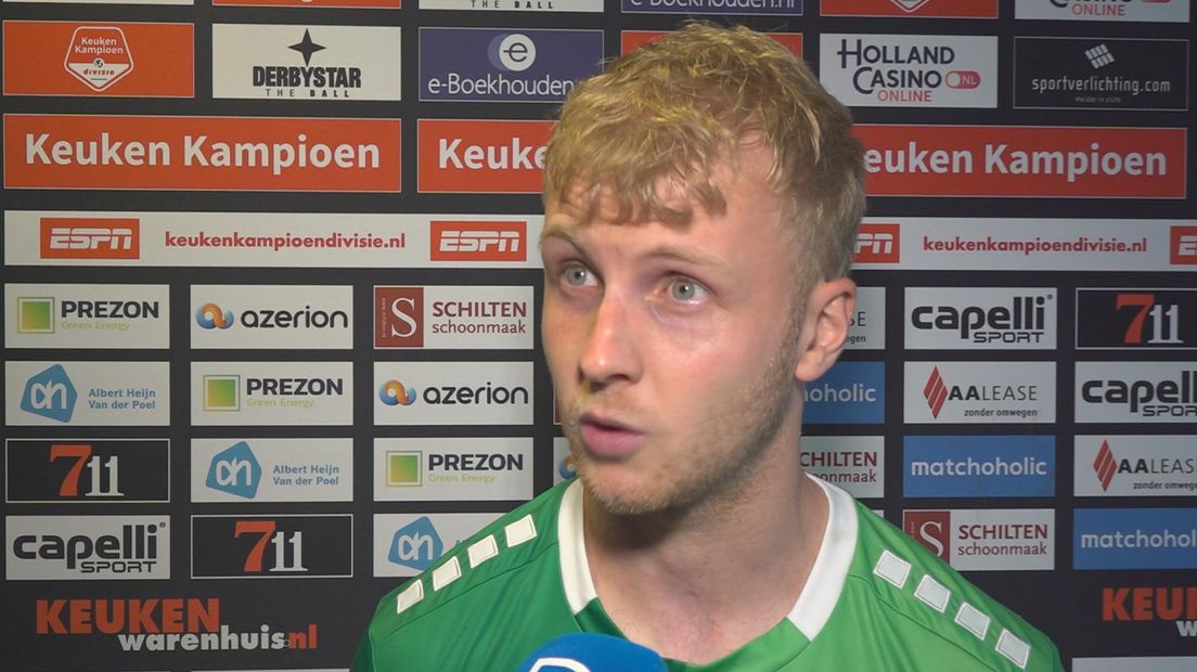 Jari Schuurman baalt enorm na uitschakeling van FC Dordrecht: 'Vandaag waren we slecht'