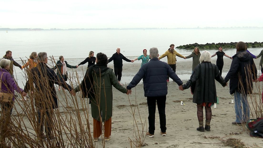 Ceremonie voor Westerschelde