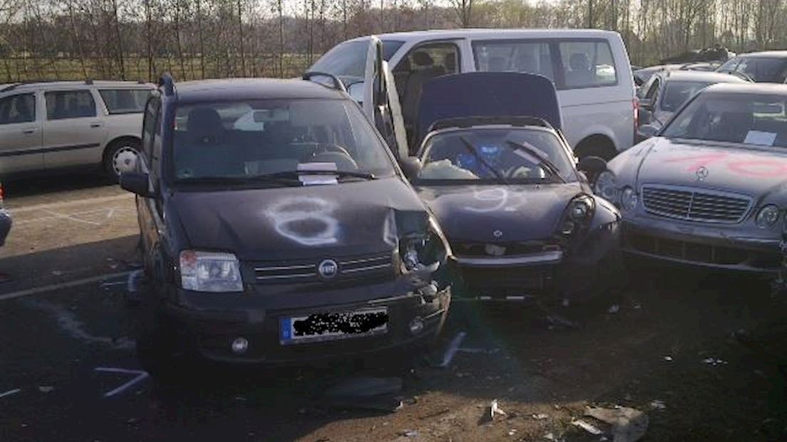 Chaos na kettingbotsing A31