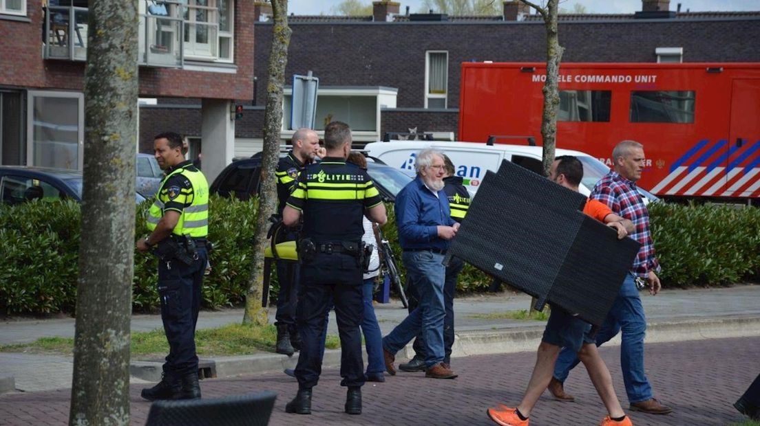 Evacuatie bij brand in zorgcentrum Fermate in Zwolle