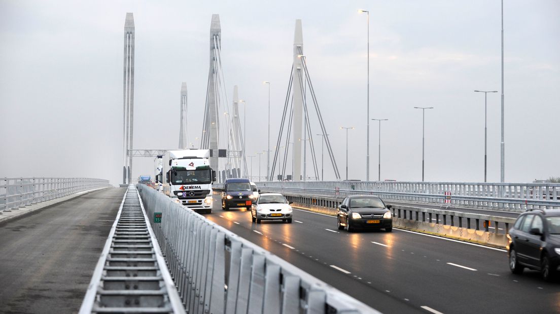 De A50 bij Ewijk.