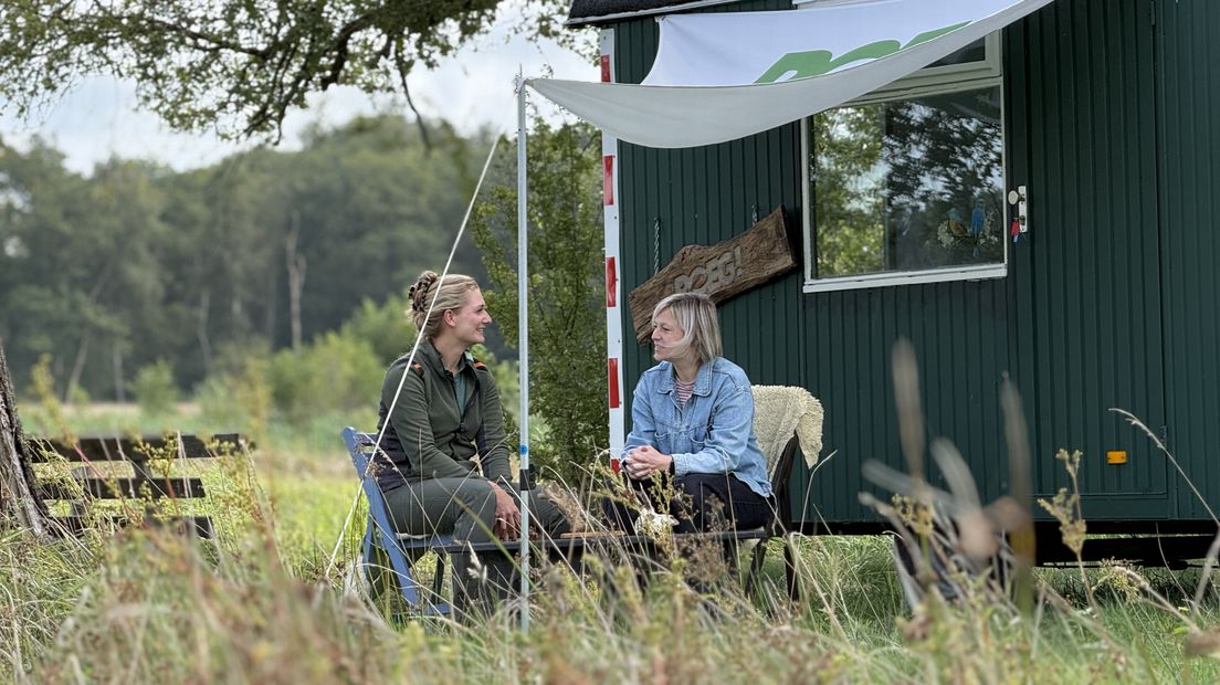 De ROEG!-keet middenin Nationaal Park Drentsche Aa