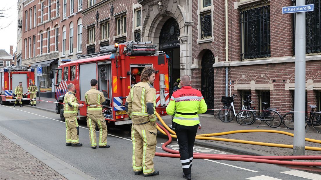 Brandweer bij Raad voor de rechtspraak