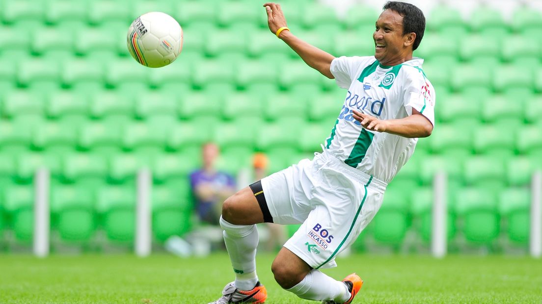 Fandi tijdens een oefenwedstrijd in 2010