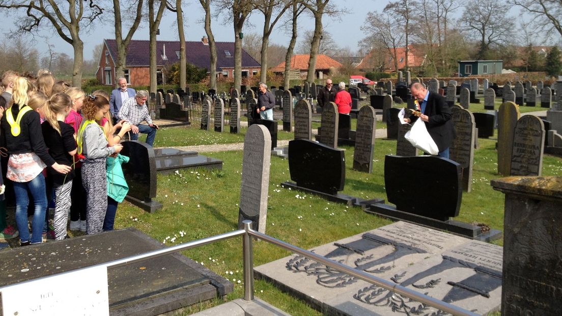 Rondleiding op het kerkhof van Midwolde