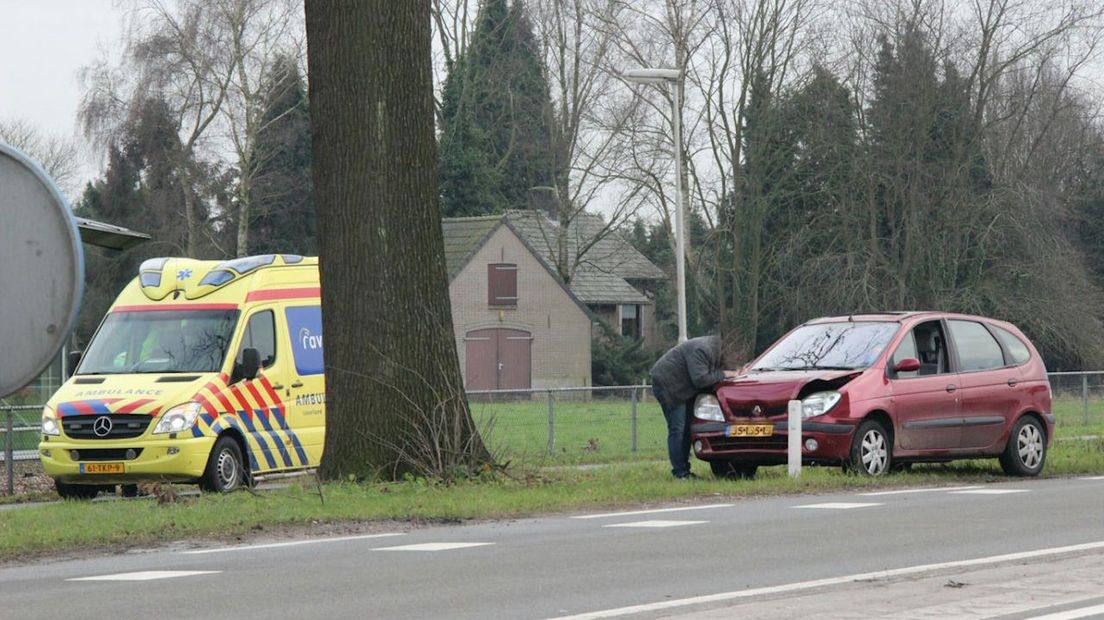 Kop-staartbotsing in Epse