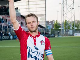 Oud-FC Emmen-aanvoerder Frank Olijve stopt met voetballen
