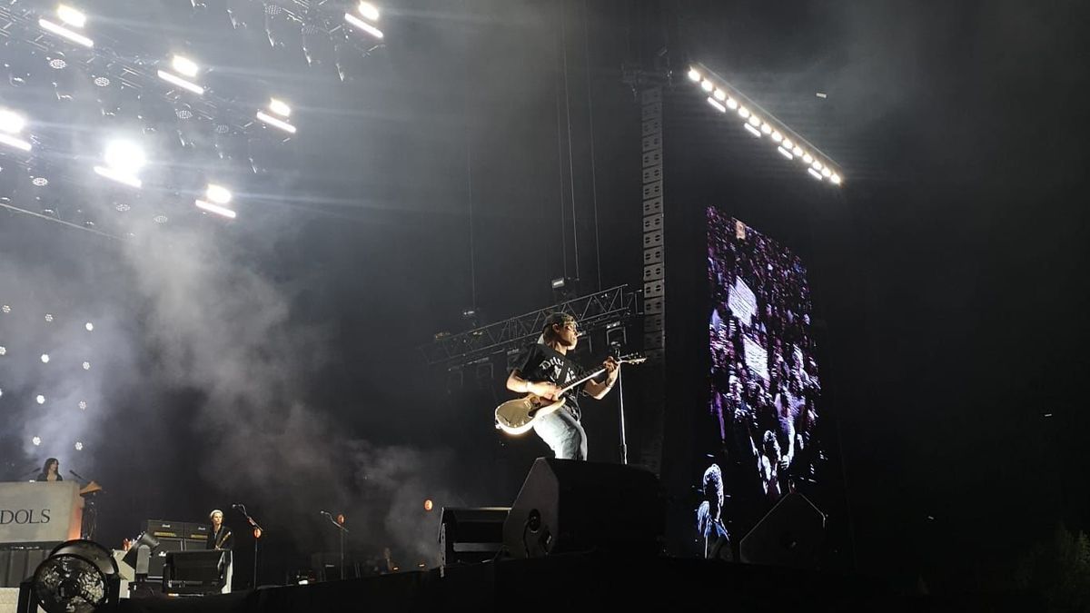 'Ik heb die nacht niet geslapen': jongen uit Wijlre speelt spontaan op Rock Werchter