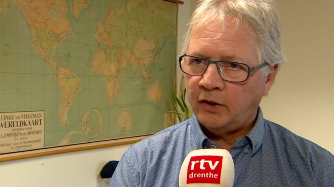 Henk Wolthof van het COA (Rechten: RTV Drenthe)