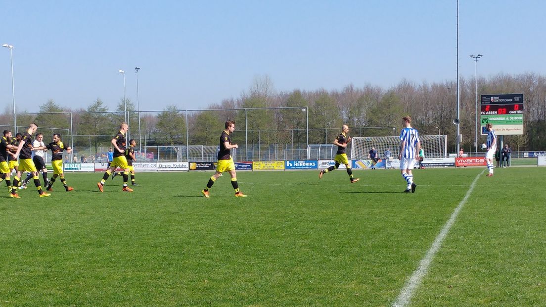 FC Assen boekte de eerste zege van het seizoen