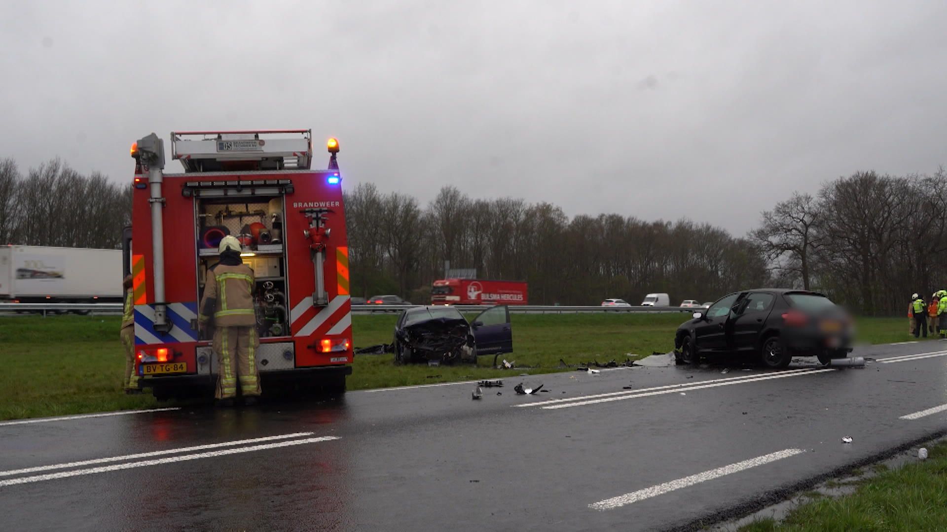 Gewonden Bij Frontale Botsing Tussen Rogat En Meppel - RTV Drenthe