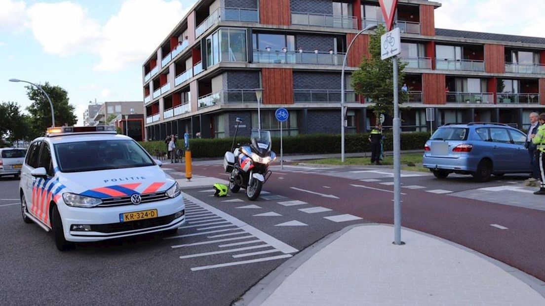 Wielrenner gewond bij ongeluk in Zwolle